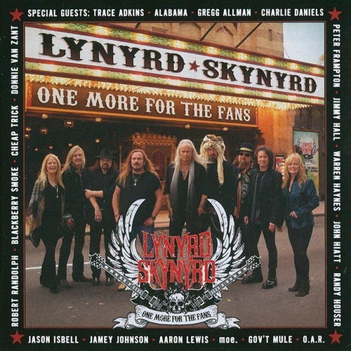 Lynyrd Skynyrd One More For The Fans (acrilico) Cd Duplo