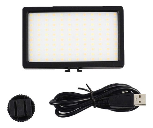 Iluminador Led Cl-120a Video Light Bateria Interna