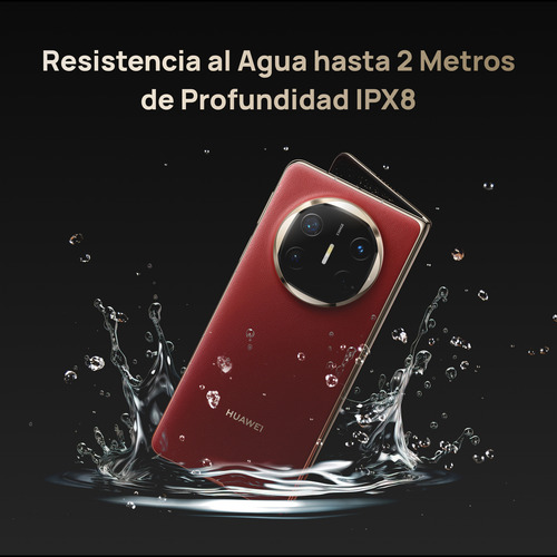Celular Huawei Mate X6 12 GB + 512 GB Rojo + GT 5 Pro negro