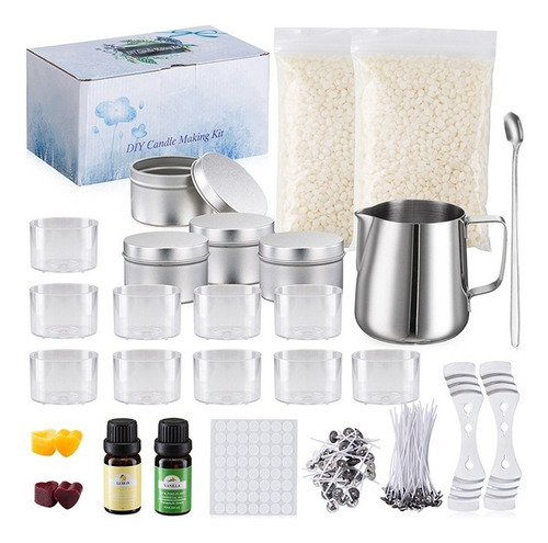 Kit De Vela De Aromaterapia Material De Vela Artesanal Conju