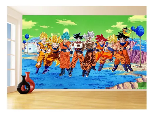 Adesivo 3D Buraco na Parede Dragon Ball Z Desenho Animado - Shop Adesivos -  Adesivo de Parede - Magazine Luiza