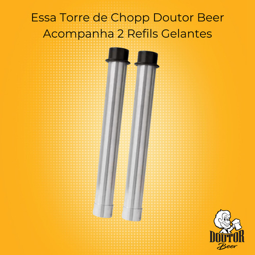 Torre De Chopp Doutorbeer 2l Com Gota