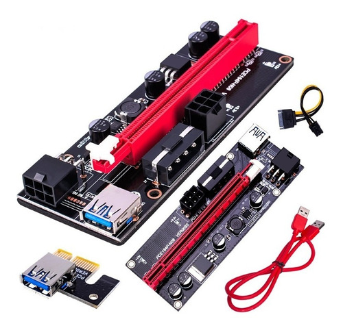 Riser Extensión Tarjeta De Video Minería Pci Express 1x 16x 