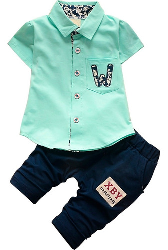 Roupa Mauricinho Conjunto Infantil Temático Menino Floral