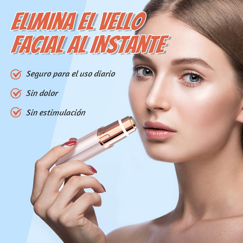 Depiladora Facial Mujer Sin Dolor, Removedor De Vello