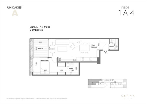 Imagen 2 de 8 de Oportunidad De Inversion - Amplio Departamento De 2 Ambientes Al Frente Con Balcón - Villa Crespo | Lerma Al 200