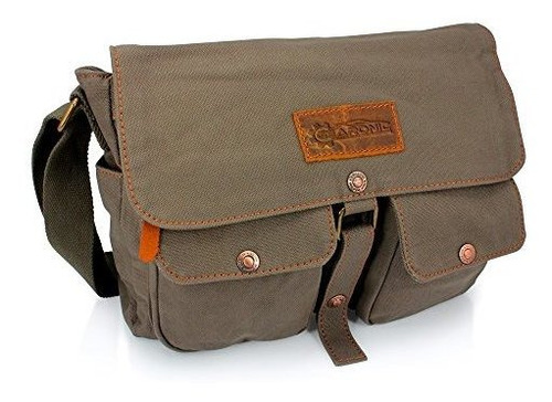 Gearonic Bolso Bandolera Para Hombre Diseño Vintage