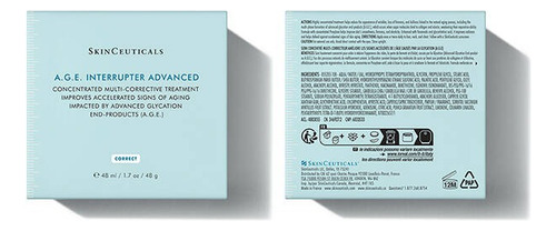 A.g.e Interrupter Advanced 48ml Skinceuticals Anti Edad