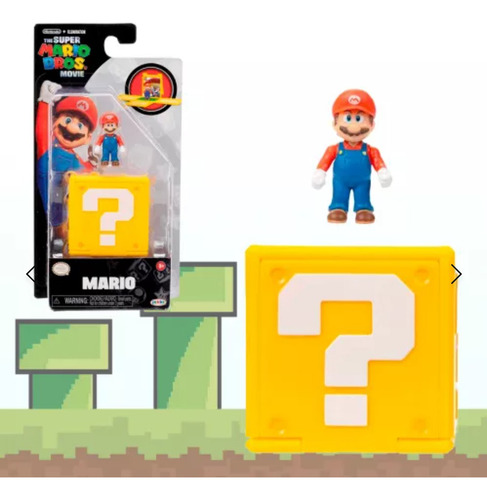 Figura Super Mario Bros Movie Mario Mini