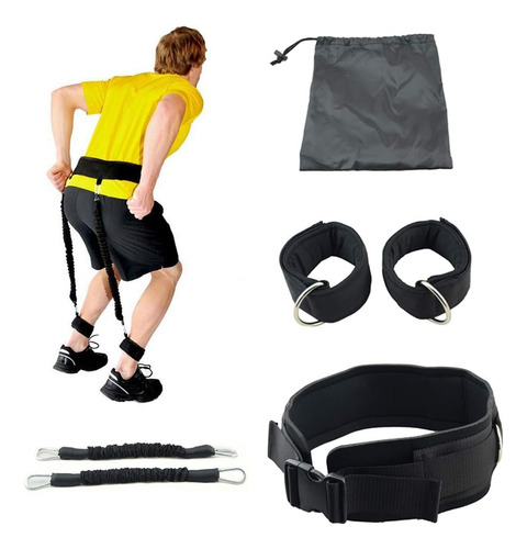 Juego De Entrenamiento Vertical Para Piernas Con Cinturón Y