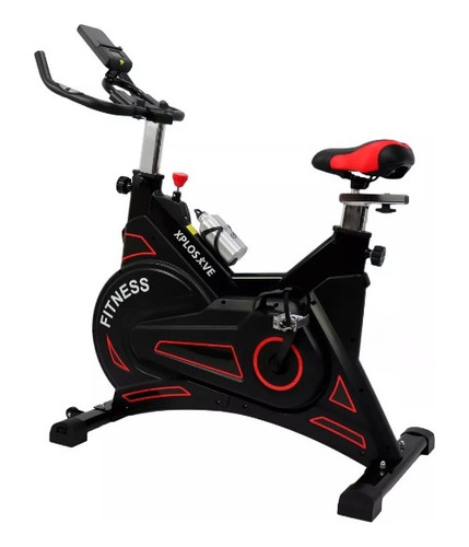 Bicicleta Spinning Magnetic Home Gym Red V15