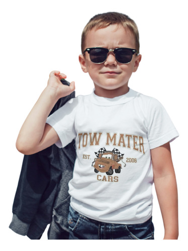 Remera Niño Niña Cars Varios Modelos