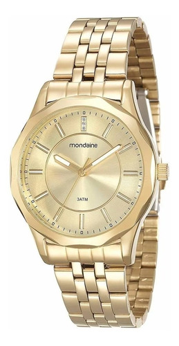 Relogio Mondaine Feminino 94818lpmvde1 Dourado De Vltrlne