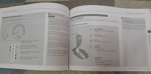 Manual Proprietário Honda City 2017 (Usado)