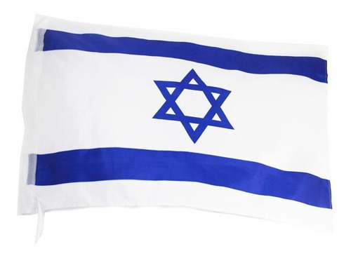 Hermosa Bandera De Israel En Poliester 60x90cm