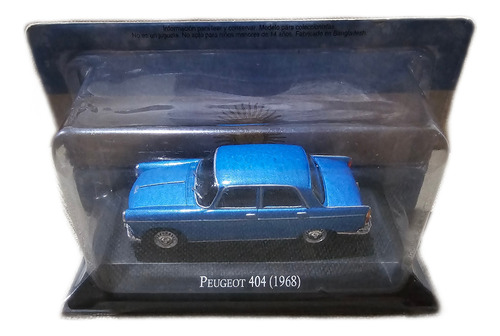 Peugeot 404 Año 1968 Escala 1/43