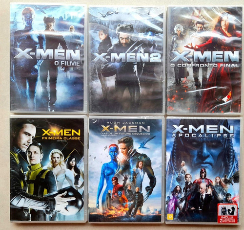 Dvd Colecao X-men (original Lacrado) 6 Filmes