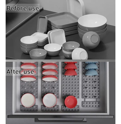 Estante Ajustable Drenaje Cocina Tipo De Cajón Organizador