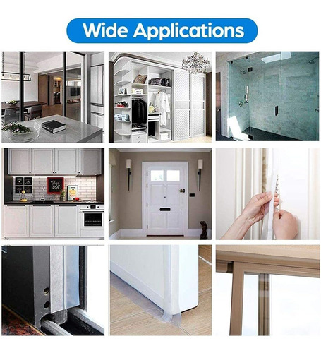 Tira De Silicona Para Puertas Y Ventanas
