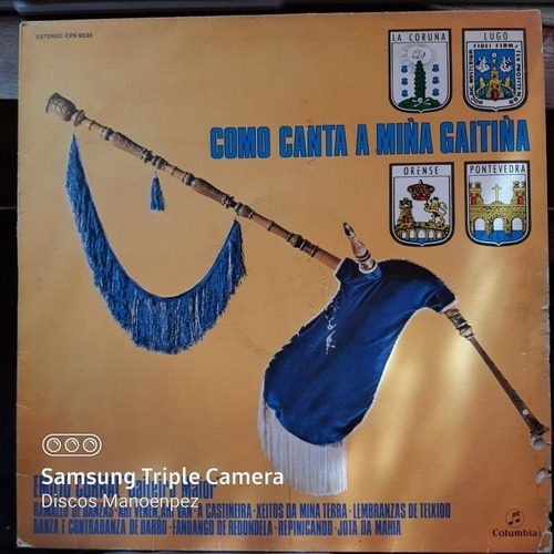 Vinilo Emilio Corral Como Canta Mi Niña Gaitiña Br1