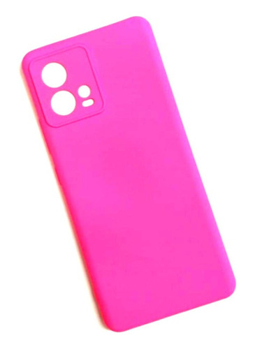 Funda Para Moto Edge 30 Fusion Silicona Colores Con Felpa