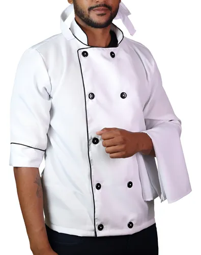 comprar Dolma Chef Uniforme Doma Mameluko Cozinha Unissex Manga
