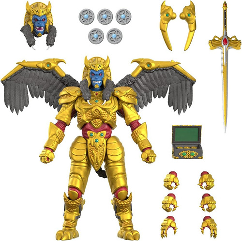 Super7 Mighty Morphin Power Rangers Goldar - ¡ultimates! Fig