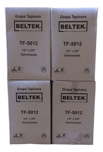Grapa Beltek Fifa Tf-5012 3/8 C/ 5000 Acero Galva. 4 Cajas