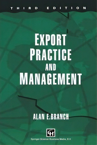 Export Practice And Management, De Alan E. Branch. Editorial Chapman And Hall, Tapa Blanda En Inglés