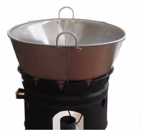 Cazo Para Carnitas De 90cms Con Base Escurridor Y Quemador