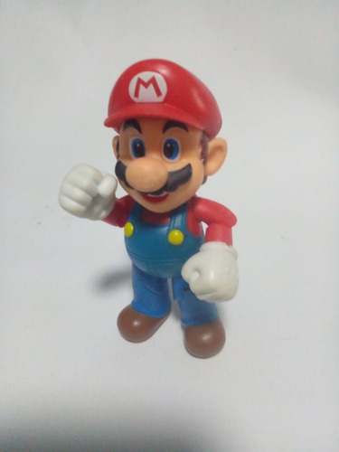 Figura Mario Bross 4 Pulgadas Articulada (Usado)
