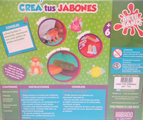 Crea Tus Jabones Artesano Kit Arte Habano Ed