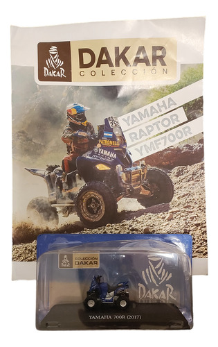 Colección Dakar Yamaha 700 R- 2017 Y Revista 