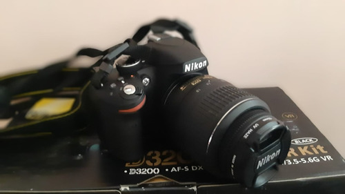  Nikon D3200 Dslr Color  Negro. 