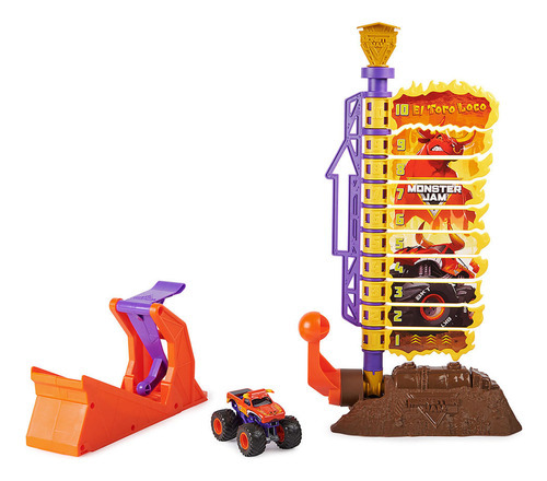 Playset - Monster Jam - El Toro Loco - Big Air Challenge