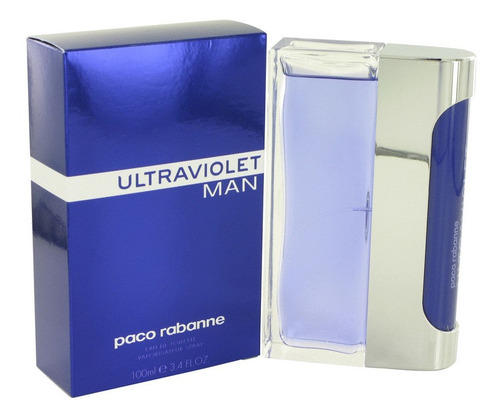 Edt De 3.4 Onzas Ultraviolet Man Paco Rabanne, Para