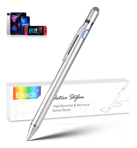 Evach Lapiz Digital Active Stylus Con Boligrafo De Punta Ult