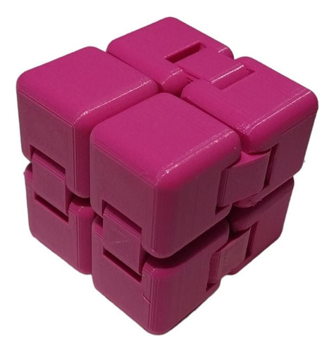 Cubo Infinito Antiestrés Juguete Novedad Niños 3d Colores