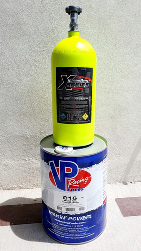 Botella Nitrous Outlet X Series 10 Lb Valvula High Flow (Usado)