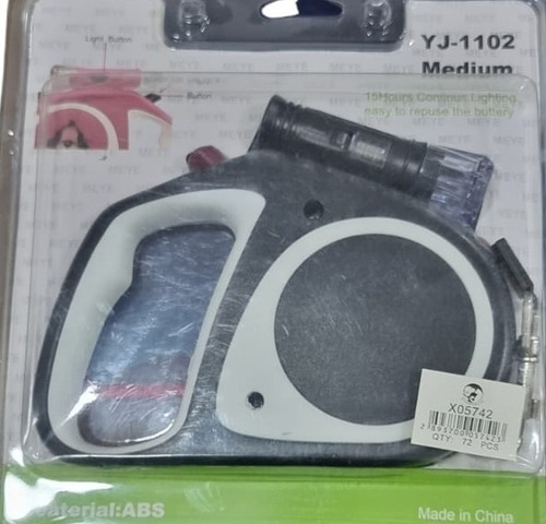 Imagen 3 de 4 de Correa De Perro Retráctil Con Linterna 5 Mt Dog Leash
