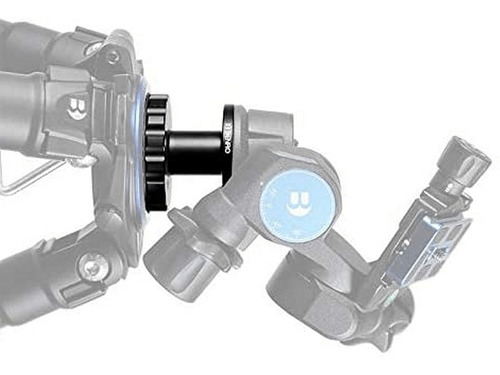Imagem 6 de 8 de Benro Gdhad1 Adaptador De Cabeça De Tripé Gd3wh Geared 3 Way