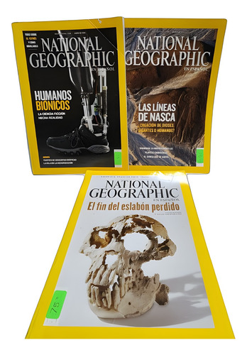 National Geographic - Revista Enero, Marzo Y Julio 2010