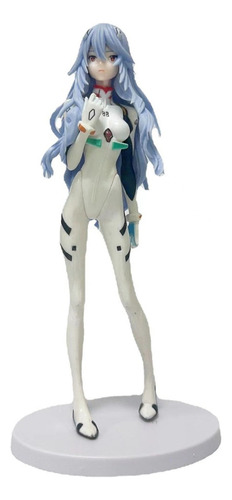 Evangelion Rei Ayanami Figura Modelo Juguete Regalo 22cm