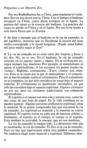 Preguntas A Un Maestro Zen (ed.arg.)
