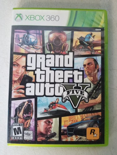 Grand Theft Auto V  Standard  Xbox 360 Físico