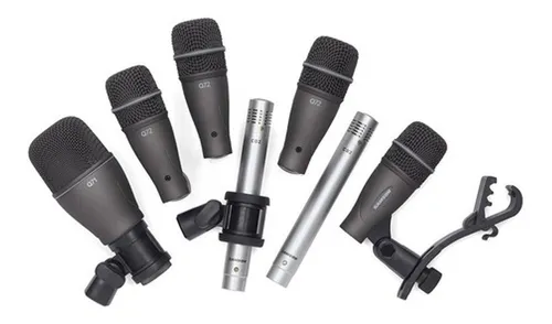 comprar Samson Dk707 Kit De Micrófonos Para Batería Set Percusión