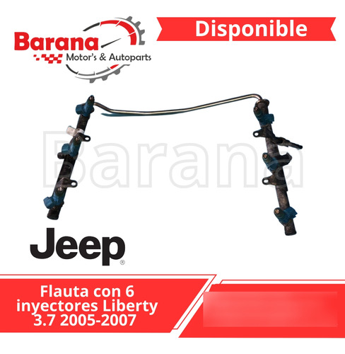 Flauta Con 6 Inyectores Liberty 3.7 2005-2007