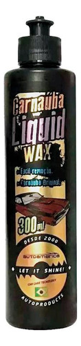 Cera De Carnaúba Liquid Wax 300ml Autoamerica