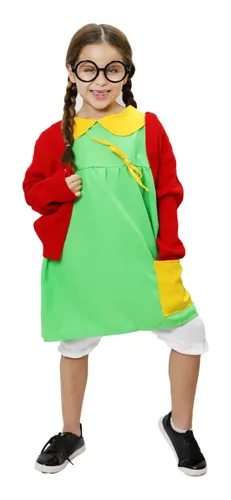 Vestuario de la chilindrina outlet para niña