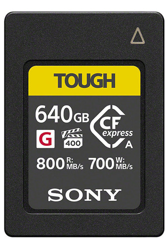 Sony Tarjeta De Memoria Cfexpress De La Serie Cea-g  640gb